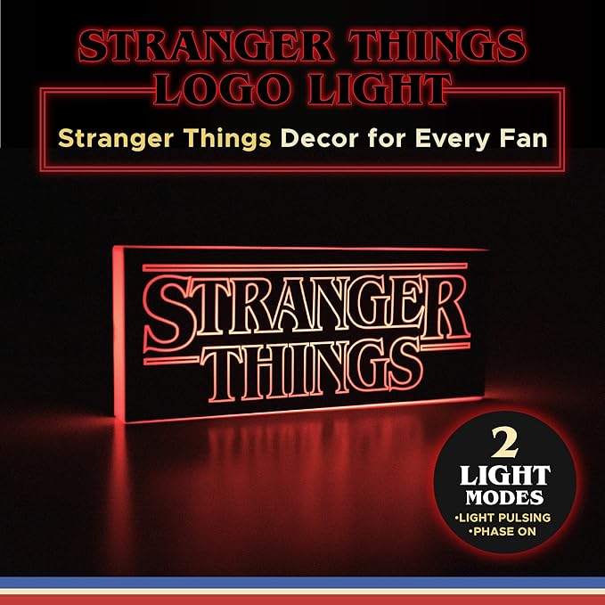 Stranger Things Logo Light Netflix Paladone