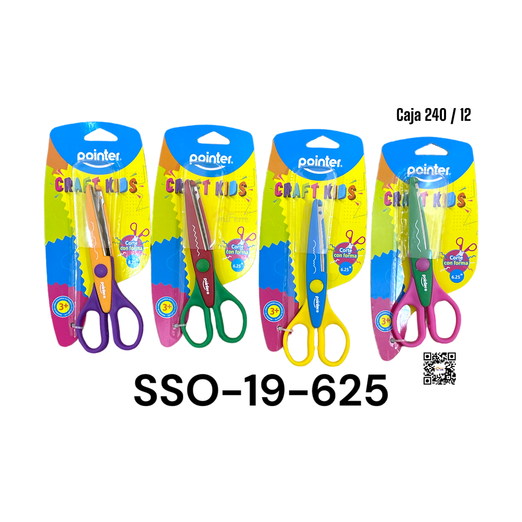 Tijera de Zig Zag 6.5" POINTER