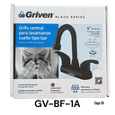 Grifo Central para Lavamanos Tipo Bar GRIVEN Black Series