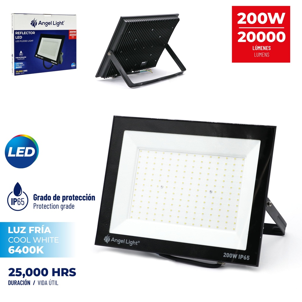 Reflector Led 200W 6400K ANGEL LIGHT