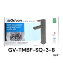 Grifo Monomando para Lavamanos Cuello Alto GRIVEN Black Series