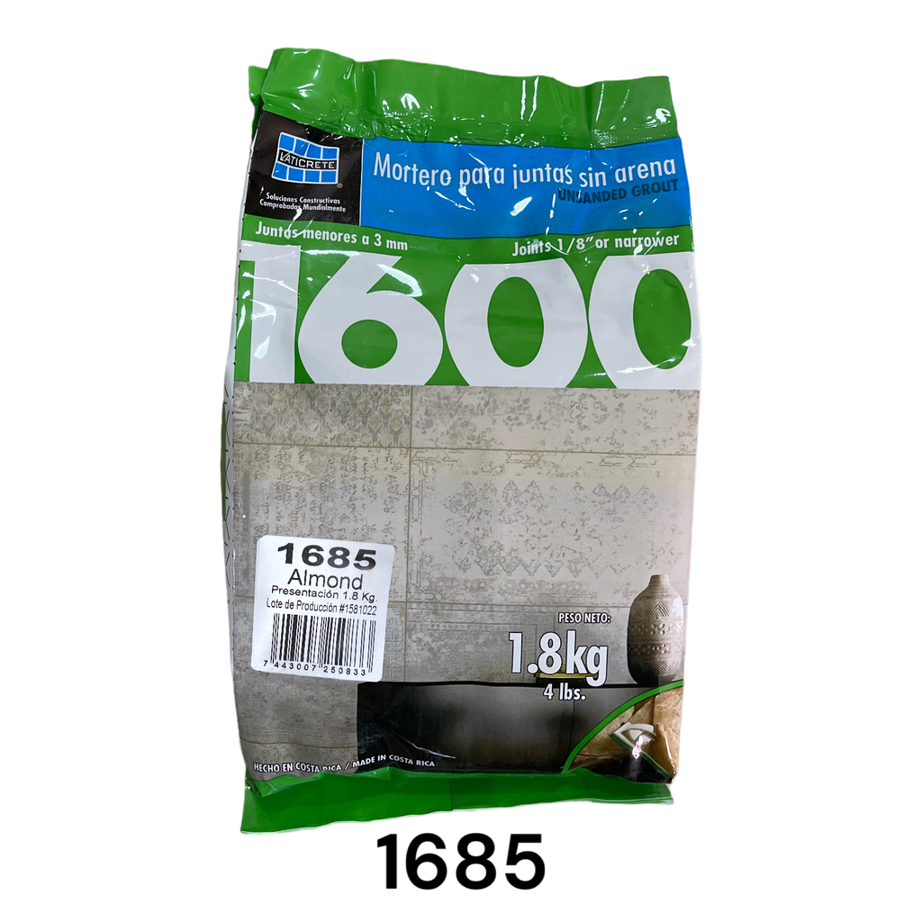 Lechada LATICRETE 1.8Kg Almond