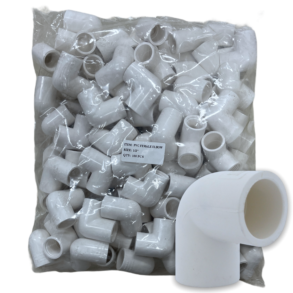 Codo PVC 1/2" X 90