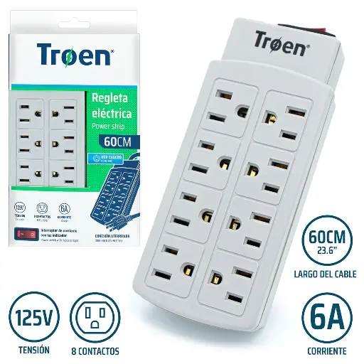 [ETR-H1401] Regleta Electrica 60cm TROEN