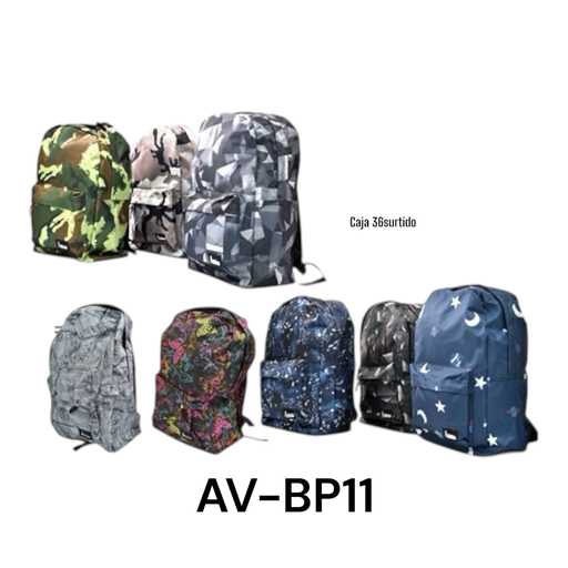 [AV-BP11] Mochila Escolar 17"