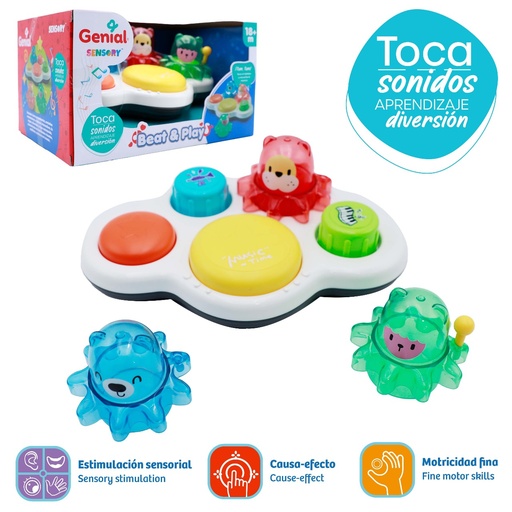 [GN-503-16] Tambores Sensoriales GENIAL