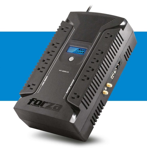[395849] UPS de Respaldo 1000VA FORZA HT-1000LCO