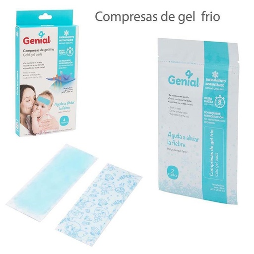 [GN-HY3059C4] Compresas de Gel Frio 4pza