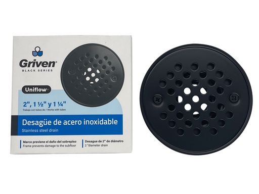 [GV-RSD-10A1B] Desague de Piso de Acero Inoxidable GRIVEN Black Series