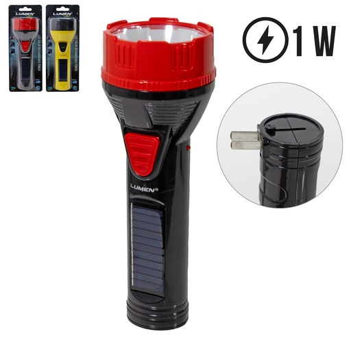 [A105-BL7709] Linterna Led Solar LUMEN LIGHT