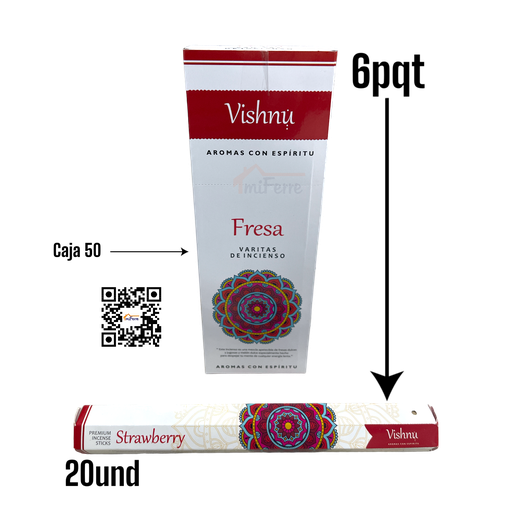 Incienso Resa VISHNU SAV