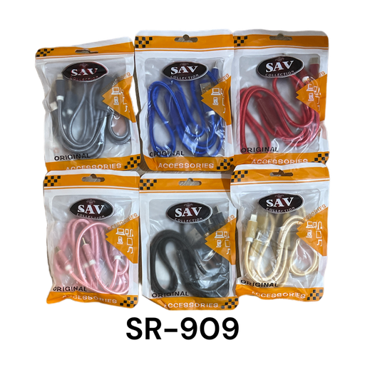 [SR-909] Cable USB 3en1 SAV 12pza