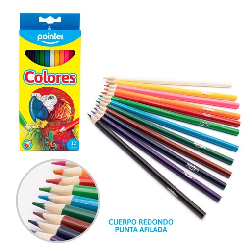 [RCP-12] Lapices de Colores POINTER
