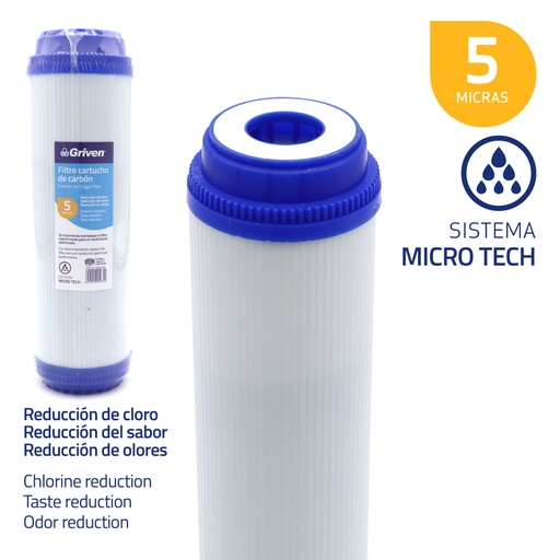 [A367-GAC] Filtro de Carbon Granular GRIVEN