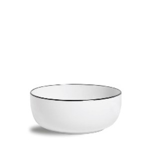 [754583] Plato 5.75" con Borde Negro