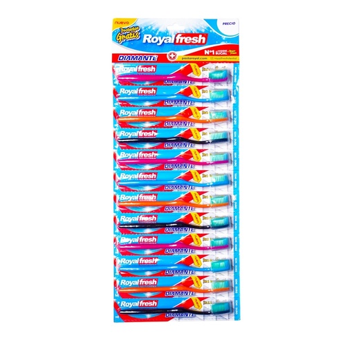 [RF-ECO-333-TA] Cepillo Dental ROYALFRESH 12pza