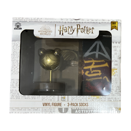 HARRY POTTER VINYL &amp; 3 PACK SOCKS