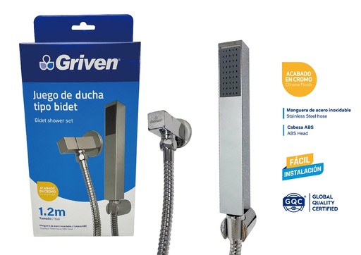 [GV-SHBIDC-2] Juego de Ducha Tipo Bidet GRIVEN