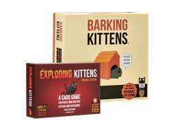 Exploding Kittens + Barking Kittens Expansion Pack