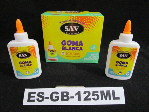 [ES-GB-125ML] Goma Blanca 125ml SAV
