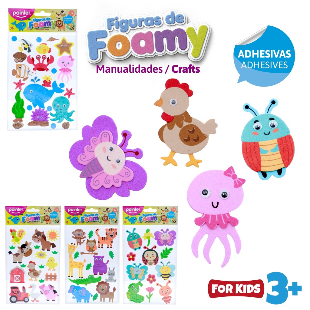 Figuras Foamy Adhesivas POINTER
