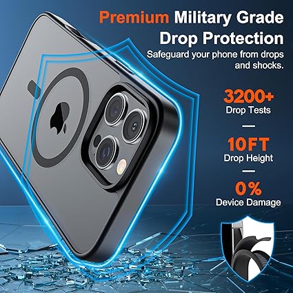 SUPFINE Iphone 16 Pro Max Case with MagSafe