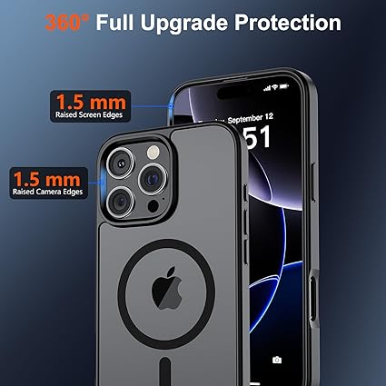 SUPFINE Iphone 16 Pro Max Case with MagSafe