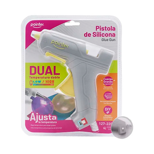 Pistola de Silicona Dual POINTER