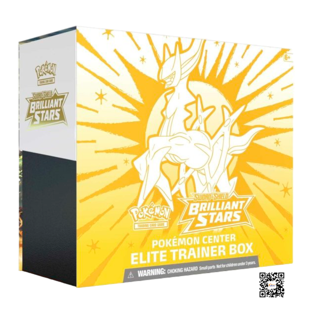 Pokemon TCG - Swords &amp; Shield Brilliant Stars Pokemon Center Elite Trainer Box