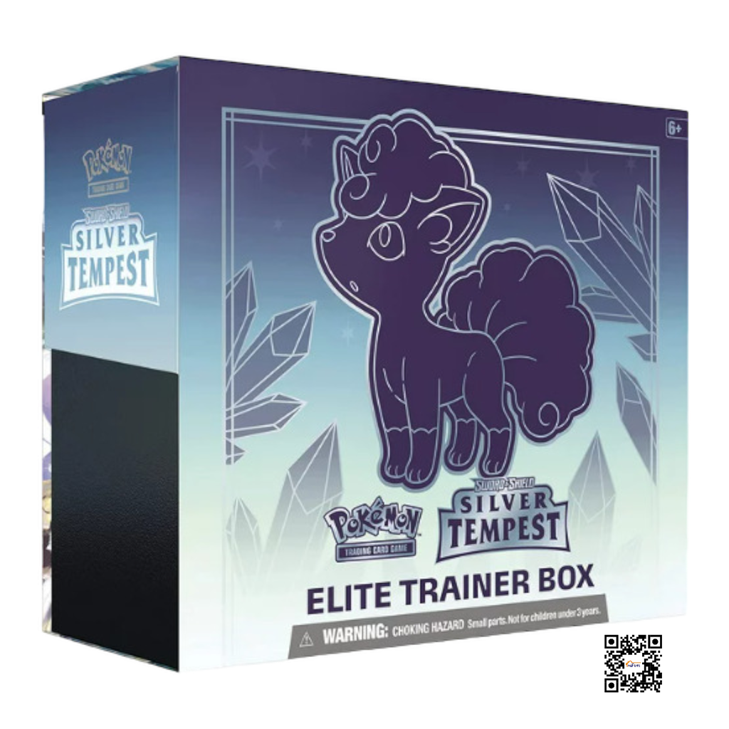 Pokemon TCG - Swords &amp; Shield Silver Tempest Elite Trainer Box
