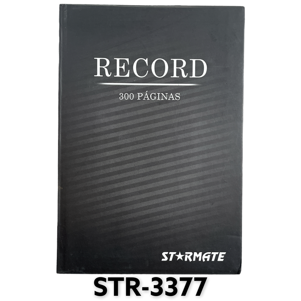 LIBRETA RECORD 300pag STARMATE