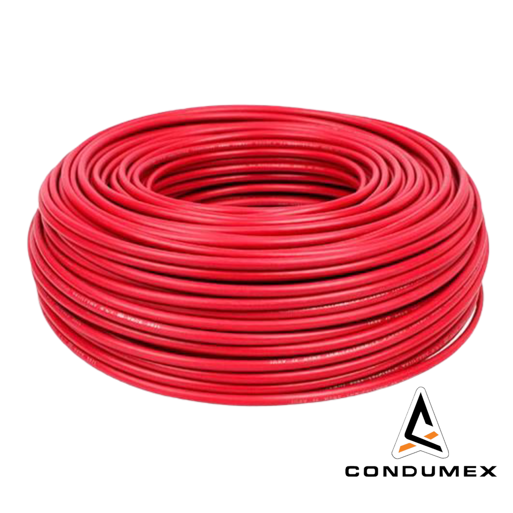 CABLE ELECTRICO #4 ROJO 500ft CONDUMEX