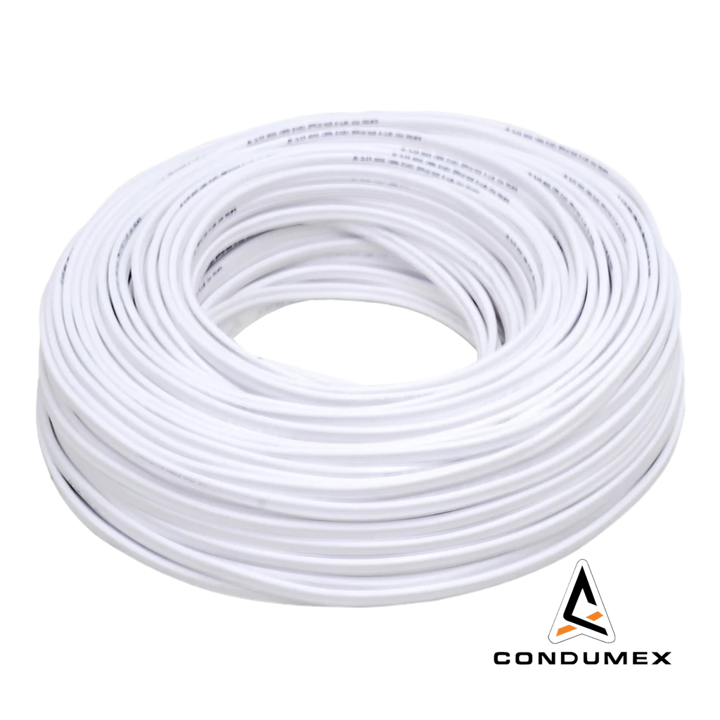 CABLE ELECTRICO #4 BLANCO 500ft CONDUMEX