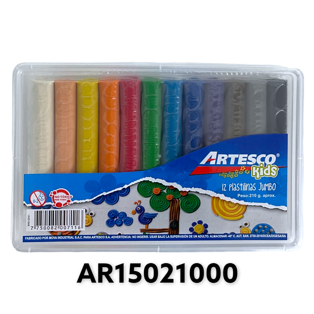 PLASTILINA 210g ARTESCO