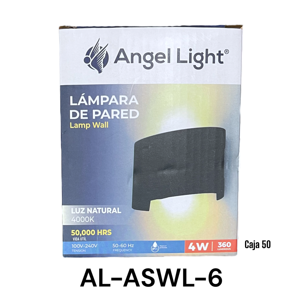 LAMPARA DE PARED 4W ANGEL LIGHT