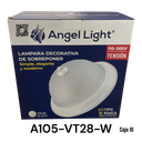 [A105-VT28-W] LAMPARA DECORATIVA DE SOBREPONER ANGEL LIGHT (BLANCO)