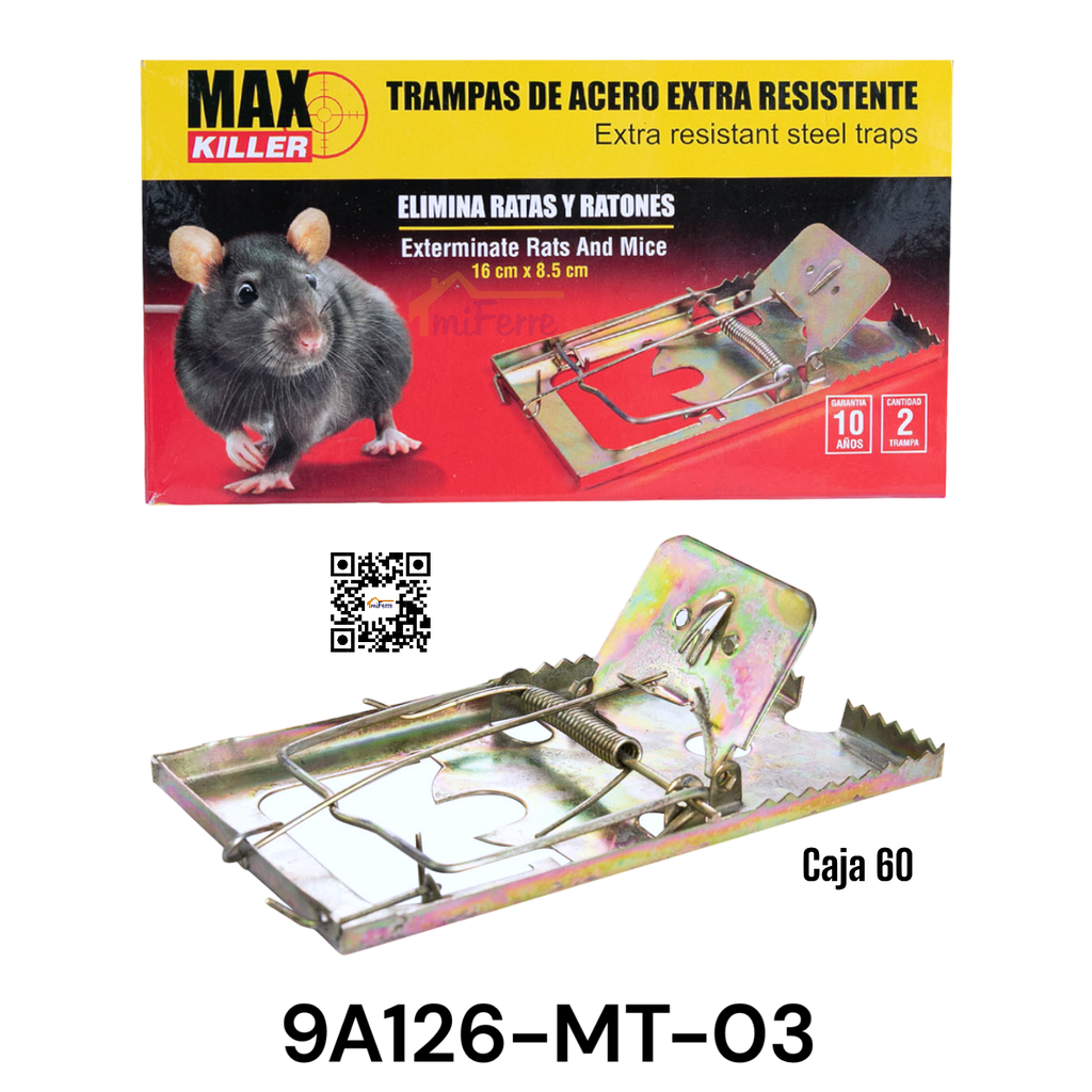 TRAMPA PARA RATON MAX KILLER