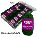 [7A018-KY-25G-DGR] HILO DE LANA POINTER 25g VERDE