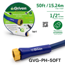 [GVG-PH-50FT] MANGUERA REFORZADA PARA AGUA 1/2 X 50FT GRIVEN