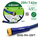 [GVG-PH-25FT] MANGUERA REFORZADA PARA AGUA 1/2 X 25FT GRIVEN