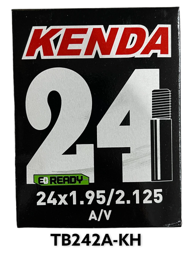 [TB242A-KH-50] Tubo de Bicicleta #24 X 1.95 / 2.125 A/V KENDA