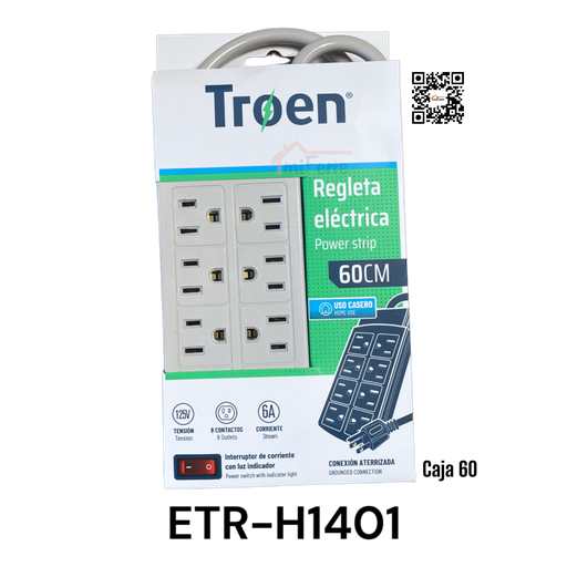 [ETR-H1401] Regleta Electrica 60cm TROEN