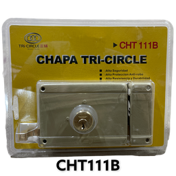 [CHT111B] CERRADURA SOLDABLE IZQ TRI CIRCLE