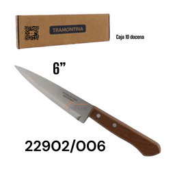 [22902/006] CUCHILLO DE COCINA 6&quot; TRAMONTINA (docena)