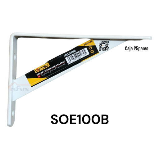 [SOE100B] Soporte Escuadra 100 X 150mm UYUSTOOLS (par)