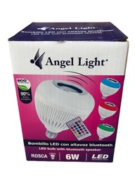 [A105-ML01] BOMBILLO LED CON BLUETOOTH 6W ANGEL LIGHT