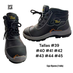 BOTAS DE SEGURIDAD B&amp;R