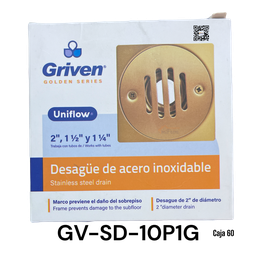 [GV-SD-10P1G] DESAGUE DE PISO GRIVEN GOLDEN SERIES