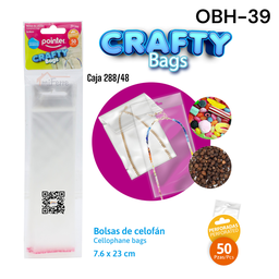 [OBH-39] Bolsa Celofan 7.6X23cm Perforada POINTER