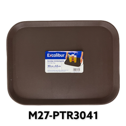 [M27-PTR3041] BANDEJA ANTIDESLIZANTE EXCALIBUR 30 X 41cm